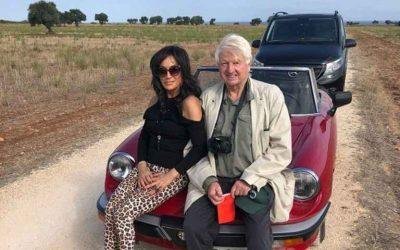 In Puglia Stanley Johnson, father of the British prime minister: stop also in Trani