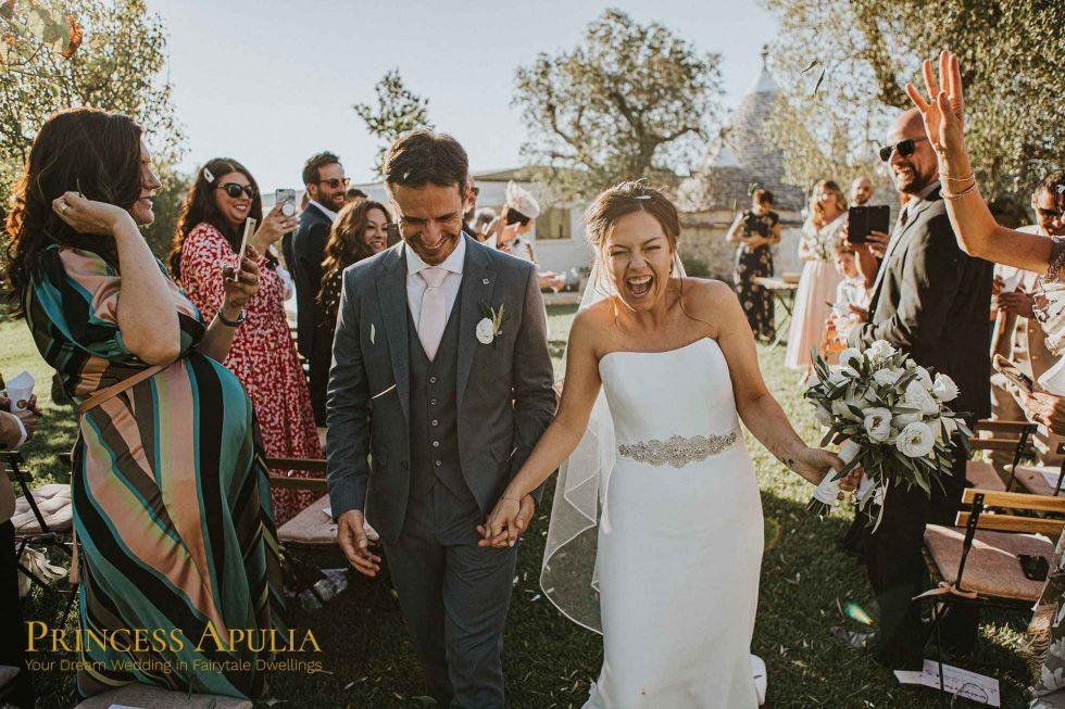 An intimate fairytale wedding in a magical place, Puglia