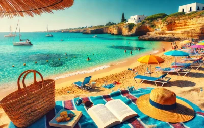 Planifier une journée à la plage pour les invités d&#39;un mariage à destination dans les Pouilles