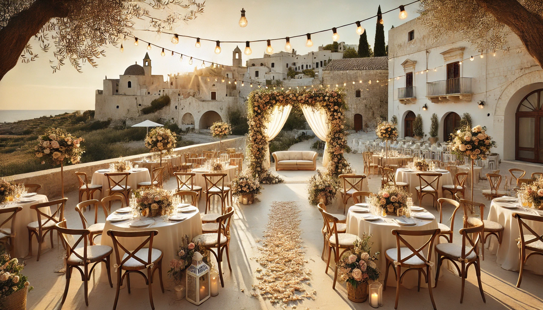 Boda de destino en Puglia