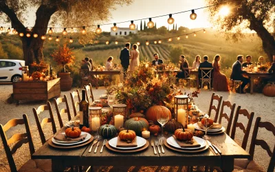 Creating a Cozy Autumn Wedding Reception in Puglia