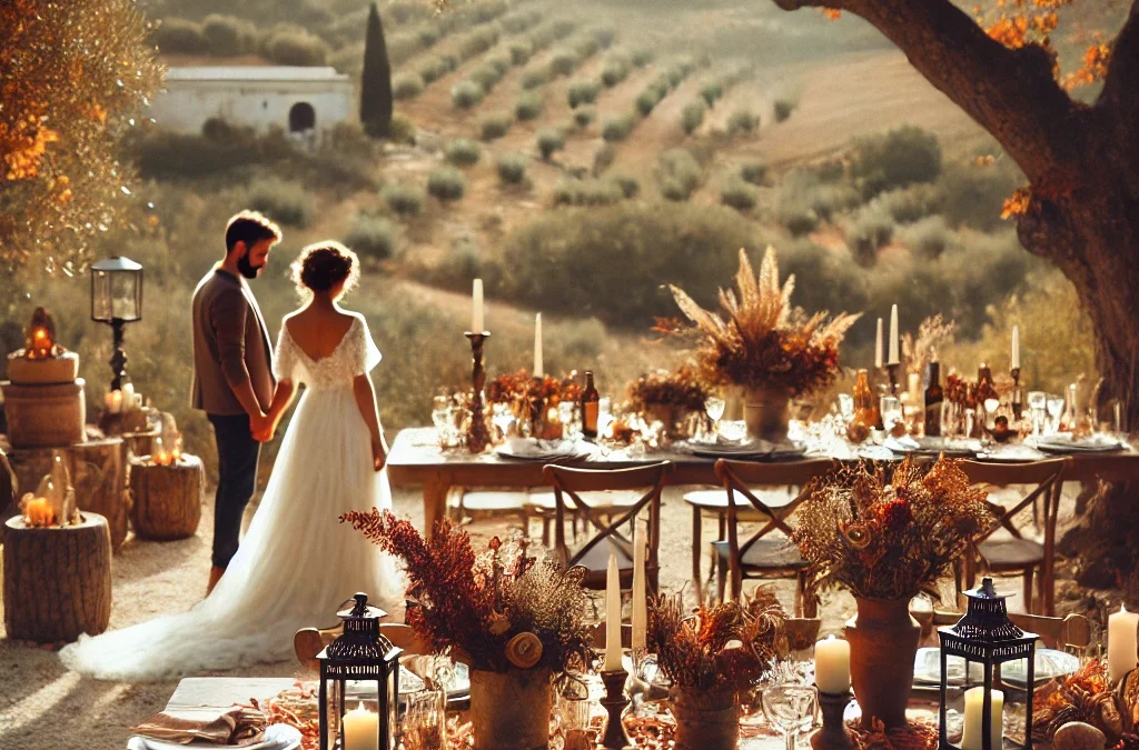 How to Plan a Rustic Fall Wedding in Puglia