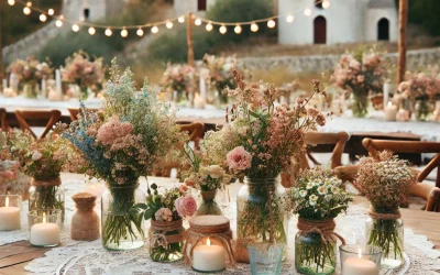 Ideas de decoración de bodas de bricolaje para su celebración de Apulia