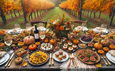 Creación de un menú de boda de otoño con sabores de temporada de Puglia