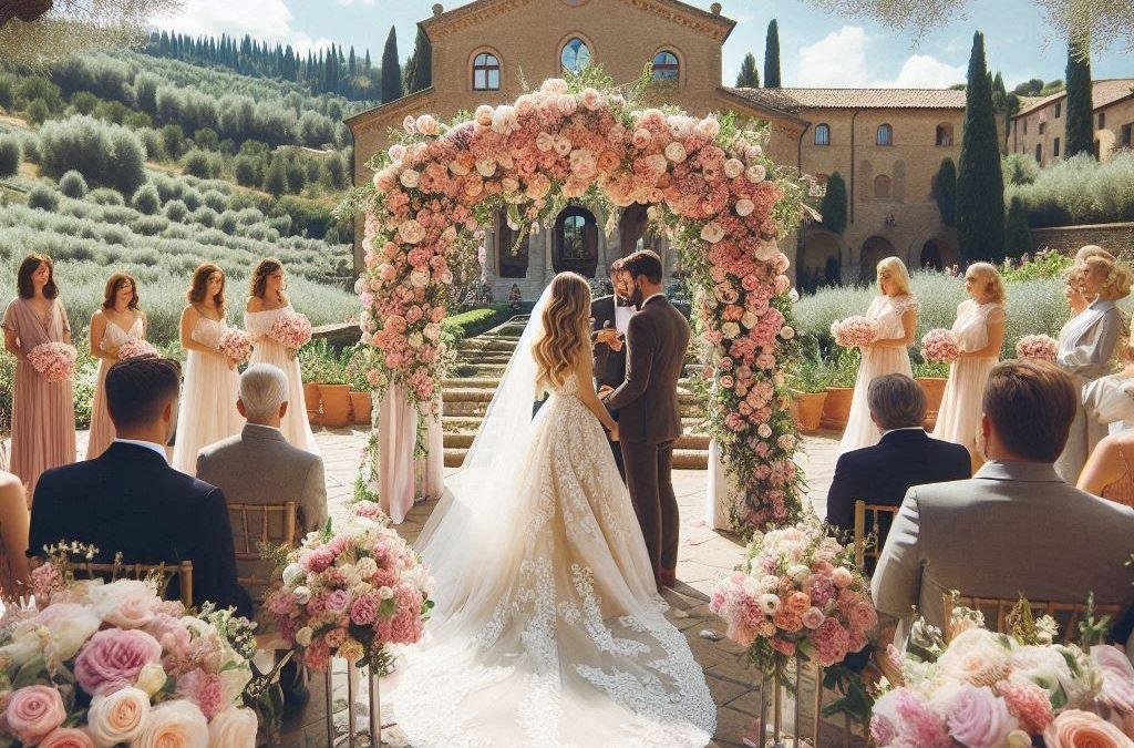 Mariage dans un jardin en Italie : un décor de conte de fées pour votre grand jour