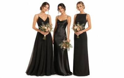 Black Dresses for Bridesmaids Styling for Italian Weddings