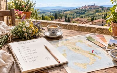 Lista de verificación para una boda económica en Italia
