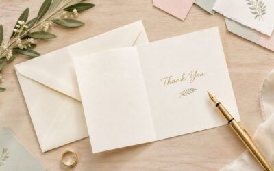 Wedding Etiquette Thank You Cards: A Complete Guide