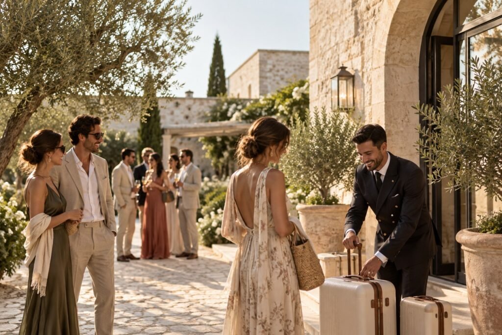 Experiencia para huéspedes de Princess Apulia (menos de 1 MB) Invitados a la boda de destino en Borgo Egnazia en Puglia
