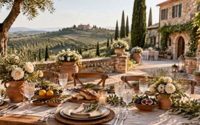 7 mariages sur le thème de la Toscane : lieux, style et détails